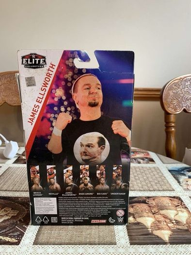wwe elite series 55 James Ellsworth action figure