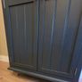 Solid Oak Display Cabinet Image 2