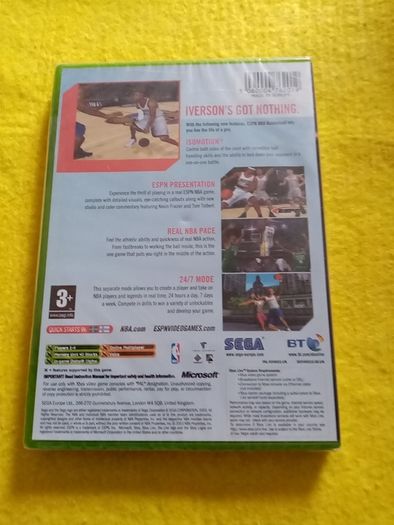 ESPN basquetball basquet ball Xbox Original