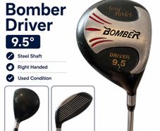 Tour Model Bomber Driver 9.5 Right Handed Steel Shaft Golf Club