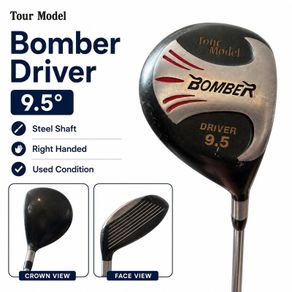 Tour Model Bomber Driver 9.5 Right Handed Steel Shaft Golf Club