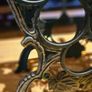 Beuatiful vintage cast iron wine rack Image 4