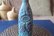 Hand Painted 3D Grape Bottle Decor