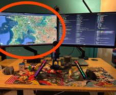 Iiyama 27" 1440p Monitor + Monitor Arm