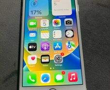 Apple iPhone 8 64GB Silver,85% Battery  Fully Working