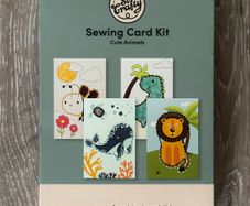 So Crafty Cute Animals Sewing Card Kit 18 Pack