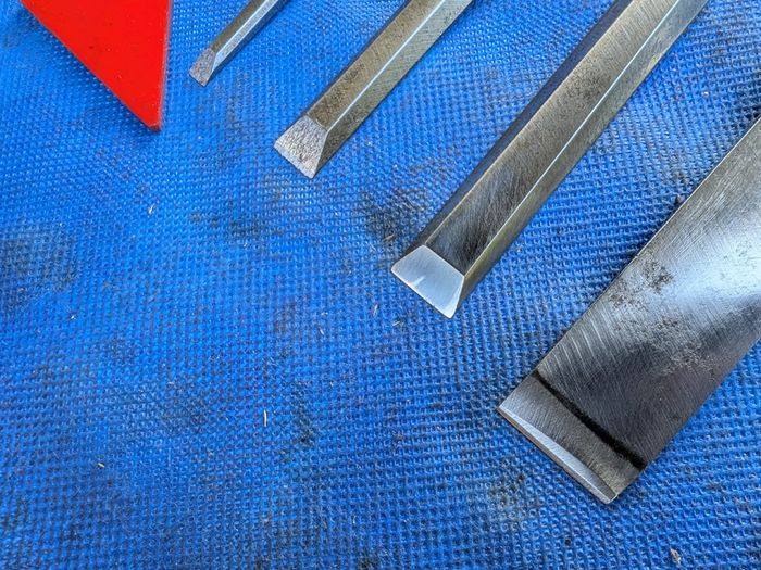 Four Stanley Chisels