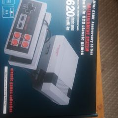 Mini classic Nintendo games system.