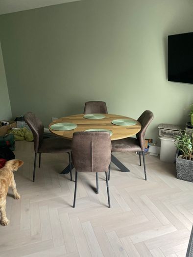 Dining room table and chairs