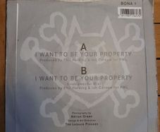 Blue Mercedes I Want To Be Your Property 7 inch single