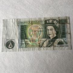 Old English  One pound Banknote