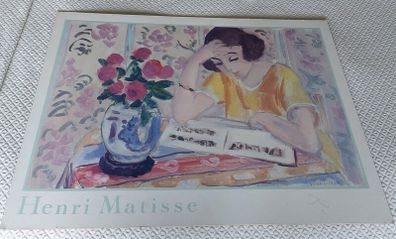 "Girl Reading" by Henri Matisse (French, 1869-1954)