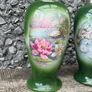 Antique Silver Mounted Posy Bud Vases Image 2