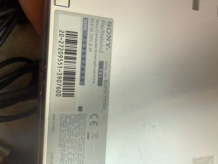 PlayStation 2 slim silver