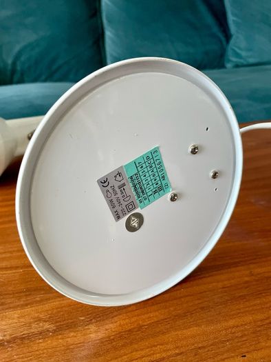 Vintage MG Mid Century Modern Metal Desk Lamp