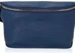 BOSS Men's Crosstown Waist Bag R Crossbody Full Grain Leather Bag,