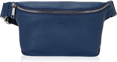 BOSS Men's Crosstown Waist Bag R Crossbody Full Grain Leather Bag,