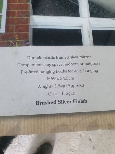 Decorative Garden Mirror