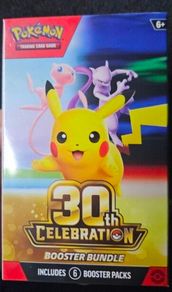 pokemon 30th booster box new sealed