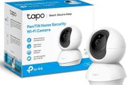 Tapo Pan Tilt Smart Security Camera, Baby Monitor, Indoor CCTV, 360 Degree Rotational Views, Works with Alexa&amp;Google Home, No Hub Required, 1080p, 2-Way Audio, Night Vision, SD Storage