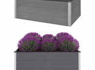 main image for ad Garden Raised Bed WPC 150x100x54 cm Grey