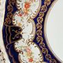 Antique Crown Staffordshire Cobalt Blue and Gold Plate Image 4