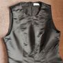 Black Pleat mini dress, size 12 Image 7