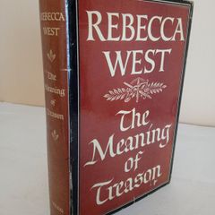 The Meaning of Treason by Rebecca West (GT180)