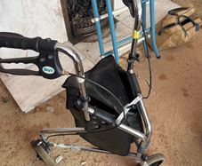 Days 3-Wheel Rollator / Mobility Walker with Storage Bag