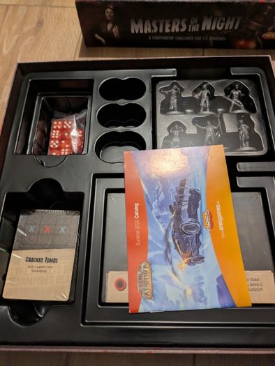 Masters Of The Night Kickstarter With Dark City Expansion Complete