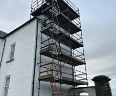 Scaffolding.  Paid 11.5k for it, great bargain.