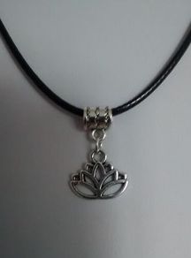 Lotus Flower Pendant / Charm for Pandora Style Bracelet