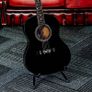 Full Size 4/4 Acoustic Guitar Steel String Pack Bundle for Beginners - 6 Months FREE Lessons, Bag, Picks and Spare Strings (FREE SHIPPING) Image 3