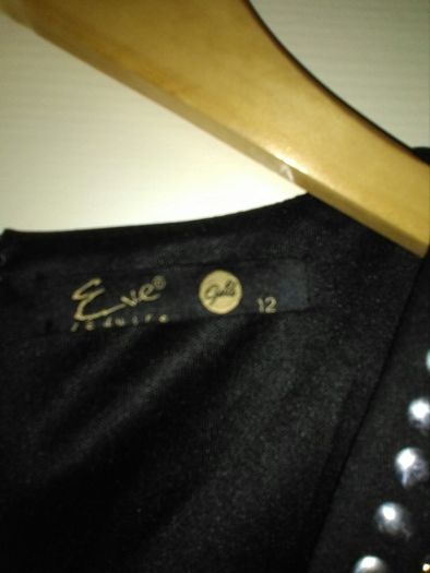 Beautiful black studded drrss