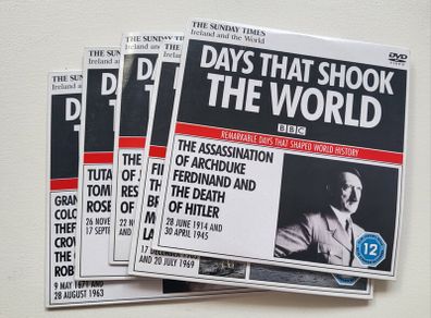Set of DVDs - Days that Shook the World