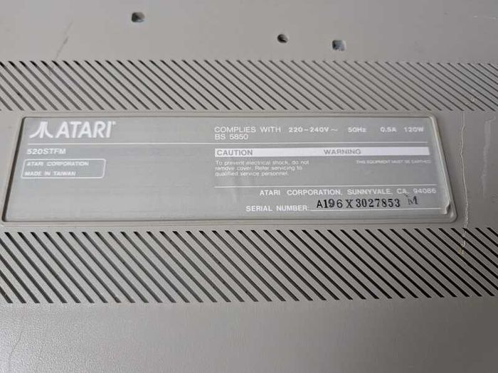 Atari 520 STFM Computer - #399