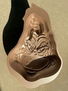 Grinch Williams Sonoma Grinch Face Cake Tin