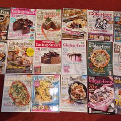 Lot of 17 Gluten Free cooking magazines