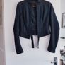 AllSaints Military-Style Cropped Blazer  Black  UK 10 / US 8 / EU 38 Image 5