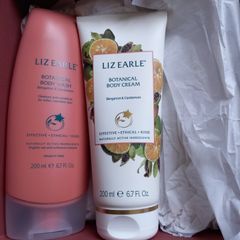 Liz Earle Body Wash + Body Cream Set