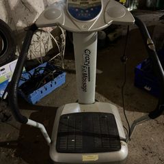 Vibroplate fitness machine