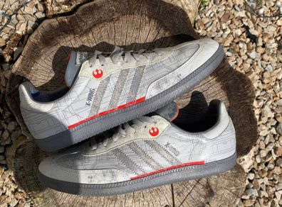 Adidas Gazelle Star Wars 2010 Samba X-Wing Size UK11 US11.5 EU46 BNIB