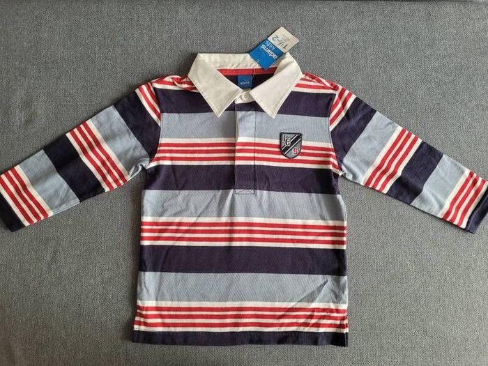 BNWT - Adams Kids Long Sleeved Polo Top, size: 18-24Months