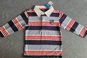 BNWT - Adams Kids Long Sleeved Polo Top, size: 18-24Months
