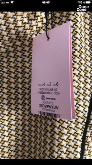 Ladies BNWT dress uk 6