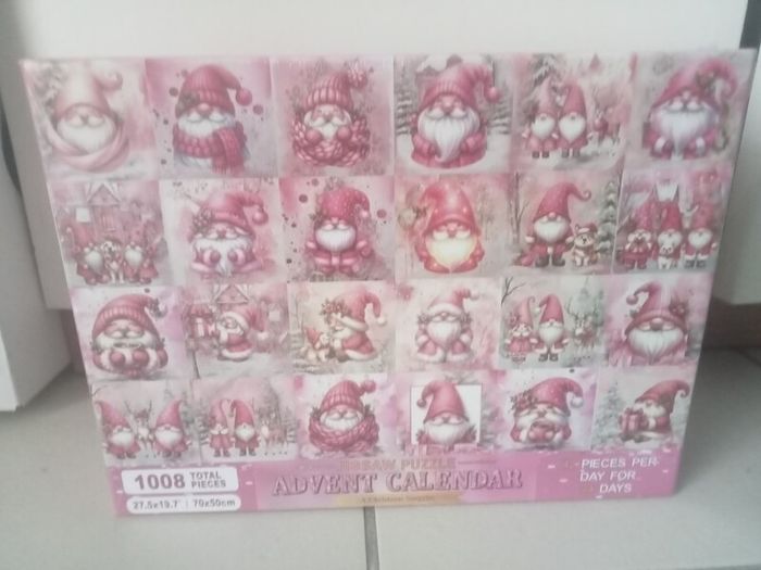 New Jigsaw Puzzle Advent Calendar 24 Days