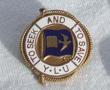 Young Leaguers Union (YLU) membership badge (1920's / 1930's)