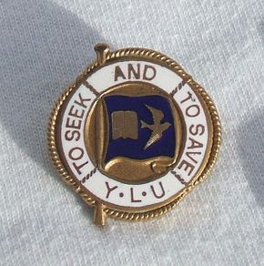 Young Leaguers Union (YLU) membership badge (1920's / 1930's)