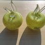 Two Murano Glass Apples Image 2
