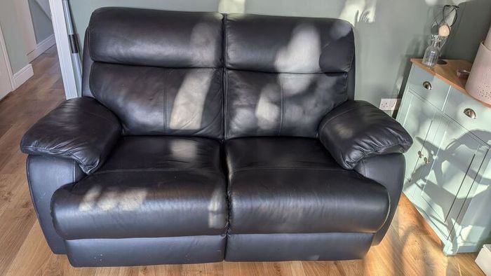 Leather sofa